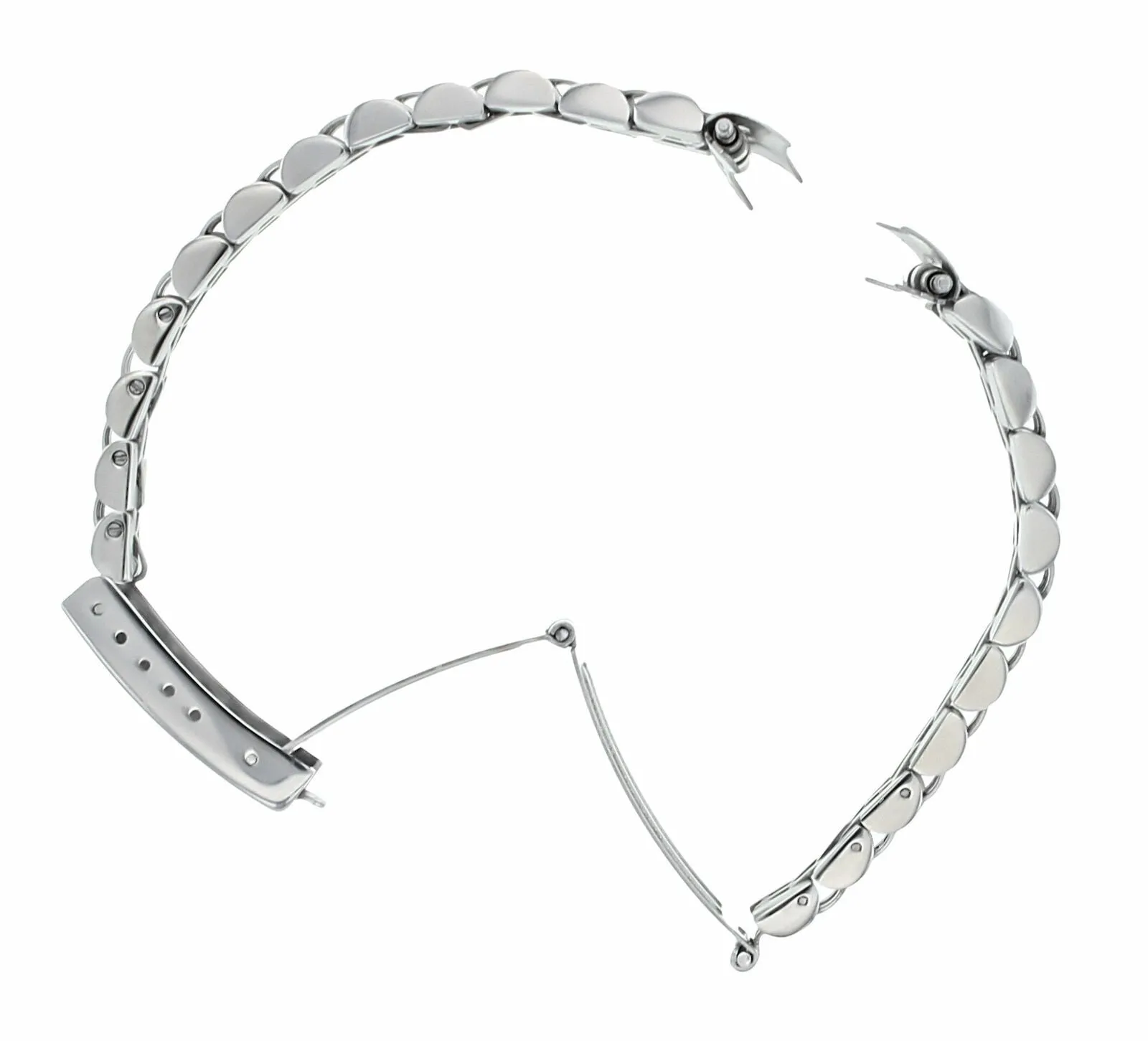 13MM JUBILEE WATCH BAND FOR ROLEX 69170 69173 69174 79174 STAINLESS 316L HEAVY