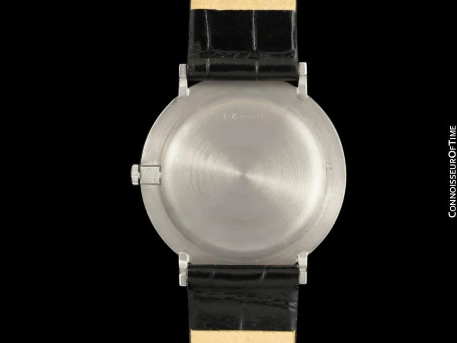 1971 Audemars Piguet Vintage Mens Thin Dress Watch - 18K White Gold