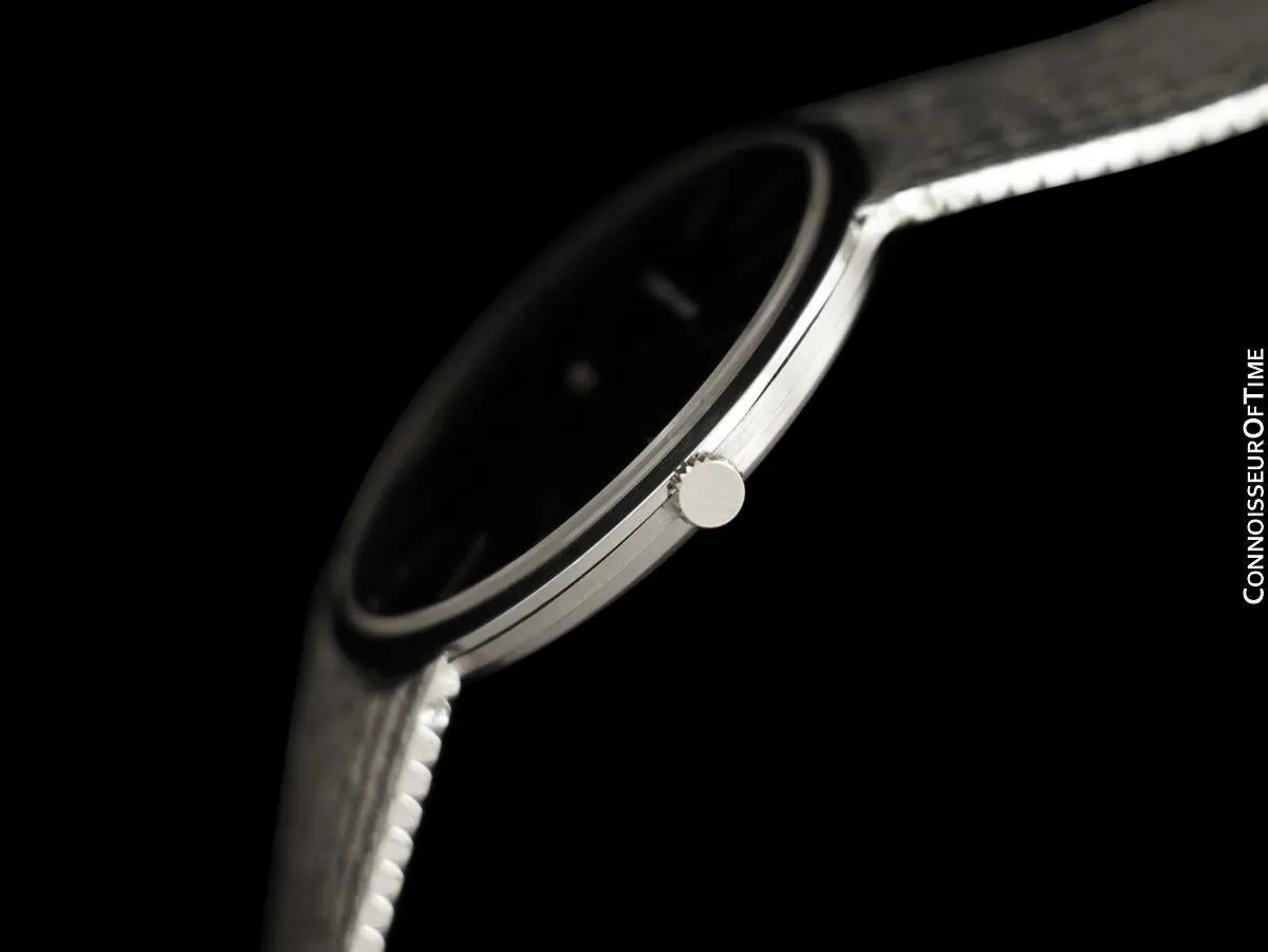 1974 Audemars Piguet Vintage Mens Thin Dress Bracelet Watch - 18K White Gold