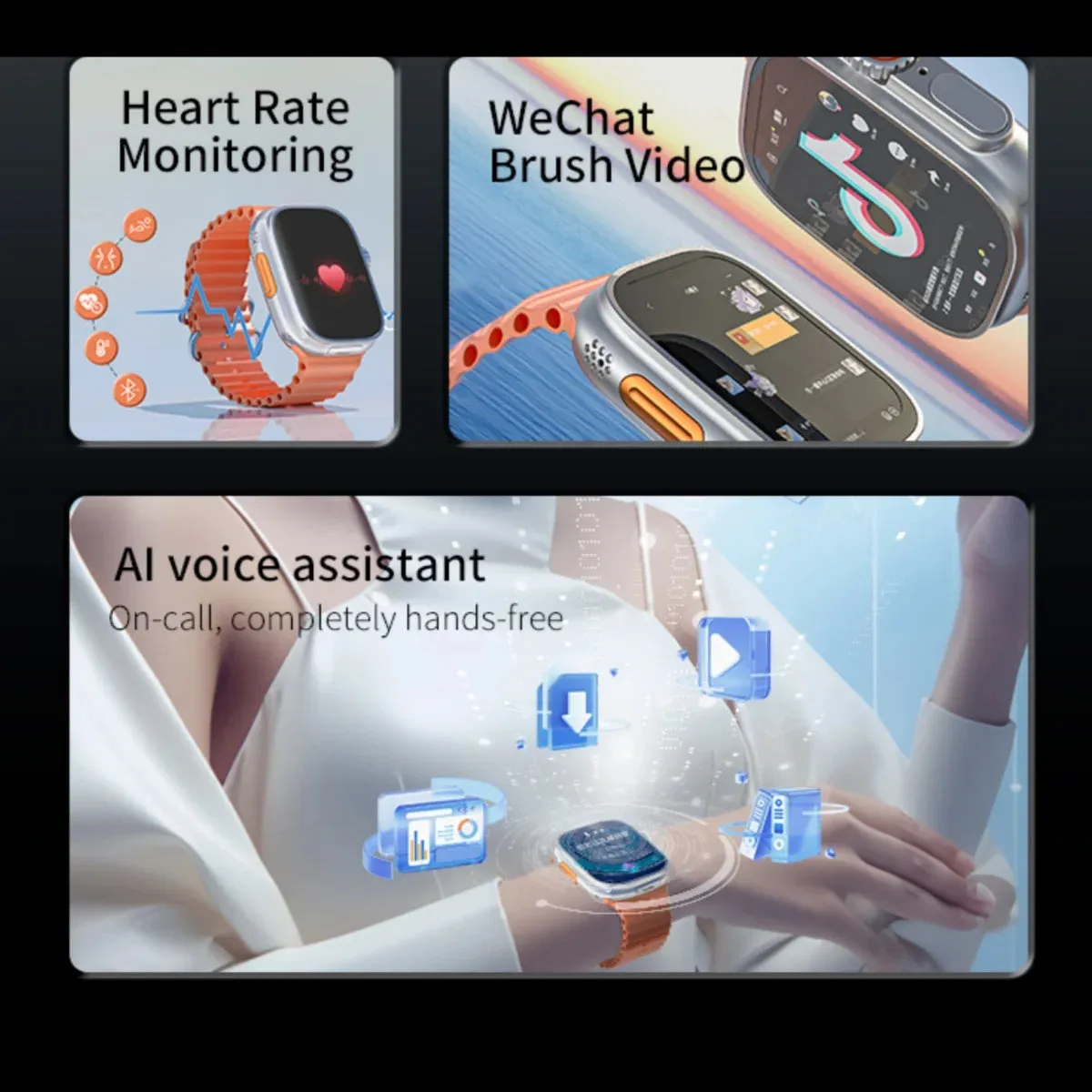 2024 New DW99 S9 Ultra Smart Watch 49mm 4G/5G LTE Android System 180 800W Camera WIFI GPS Smartwatch Men NFC Google Play Store