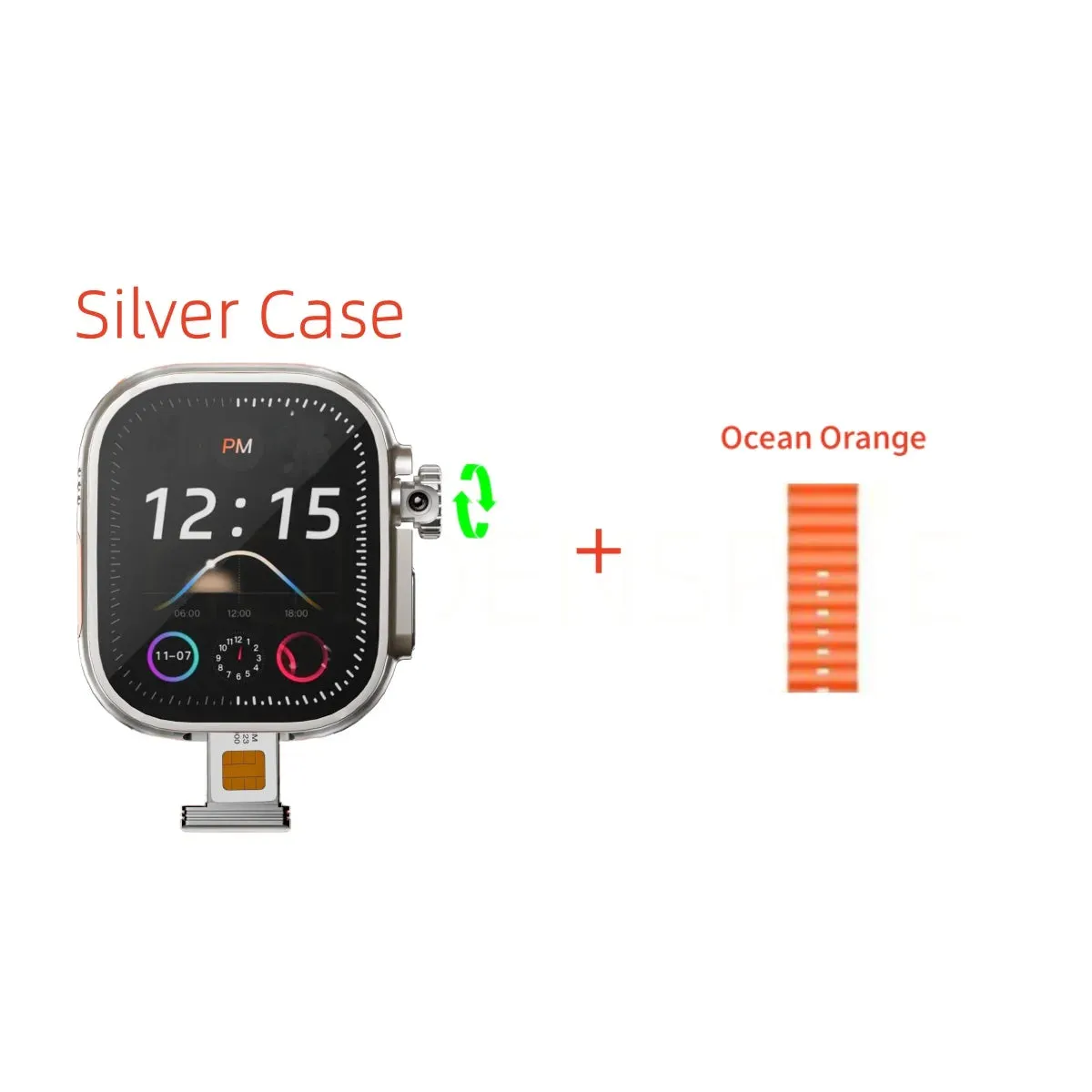 2024 New DW99 S9 Ultra Smart Watch 49mm 4G/5G LTE Android System 180 800W Camera WIFI GPS Smartwatch Men NFC Google Play Store