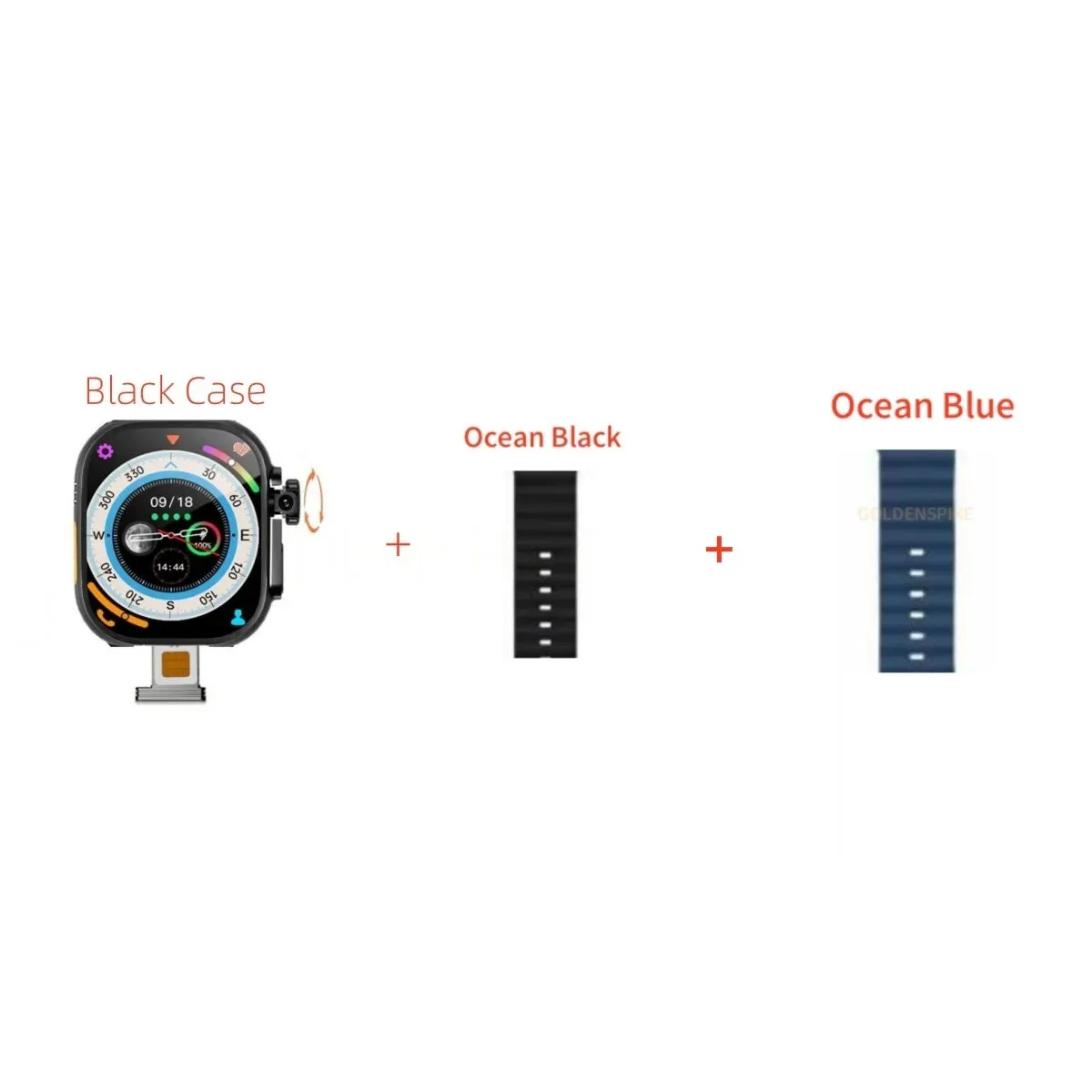 2024 New DW99 S9 Ultra Smart Watch 49mm 4G/5G LTE Android System 180 800W Camera WIFI GPS Smartwatch Men NFC Google Play Store