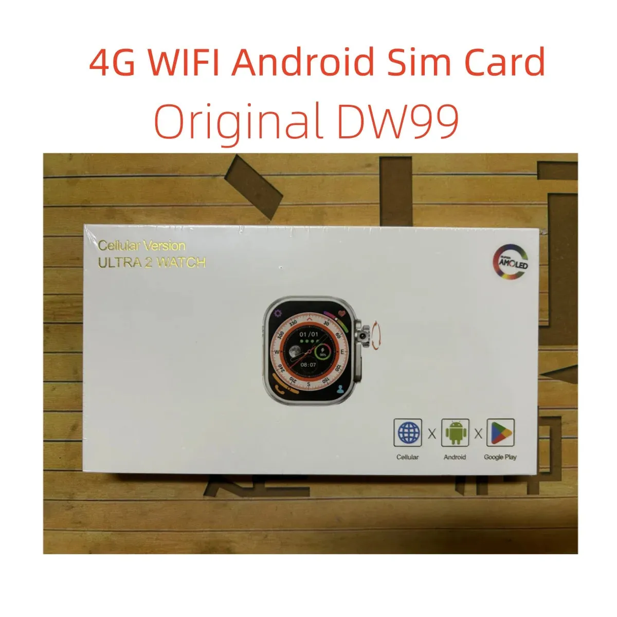 2024 New DW99 S9 Ultra Smart Watch 49mm 4G/5G LTE Android System 180 800W Camera WIFI GPS Smartwatch Men NFC Google Play Store