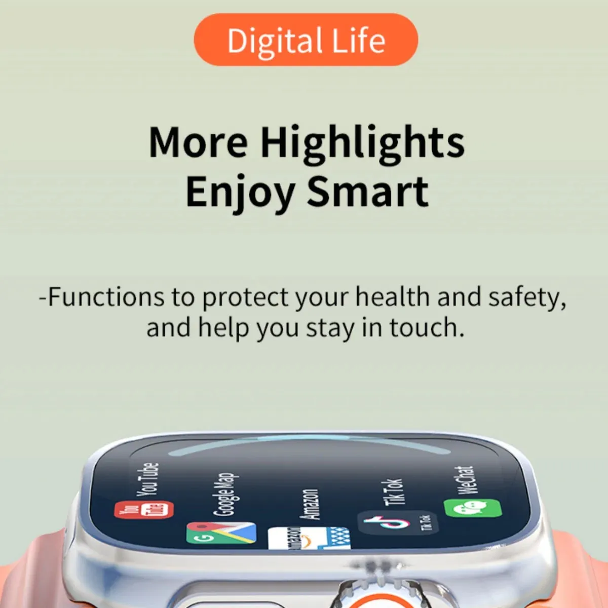 2024 New DW99 S9 Ultra Smart Watch 49mm 4G/5G LTE Android System 180 800W Camera WIFI GPS Smartwatch Men NFC Google Play Store