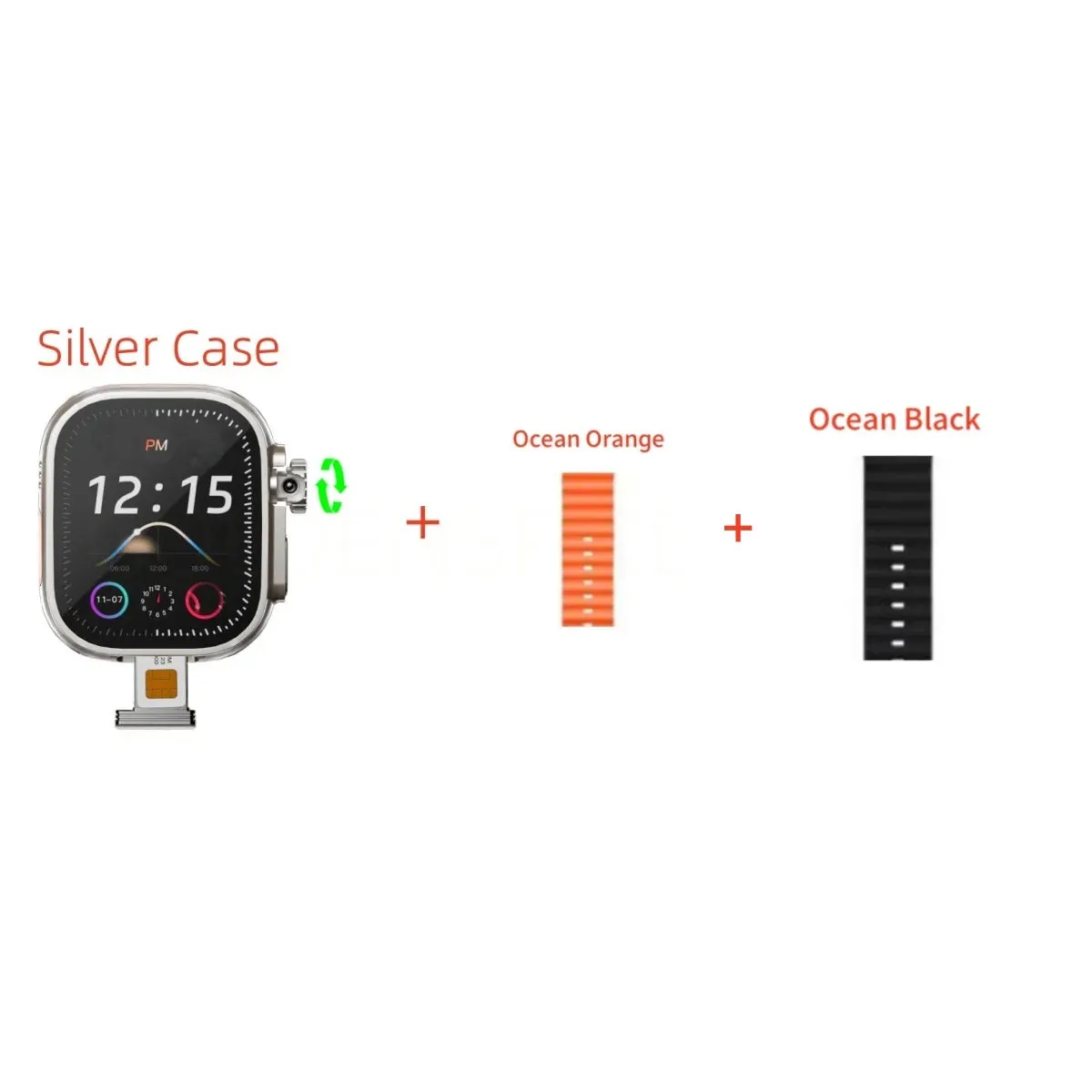2024 New DW99 S9 Ultra Smart Watch 49mm 4G/5G LTE Android System 180 800W Camera WIFI GPS Smartwatch Men NFC Google Play Store