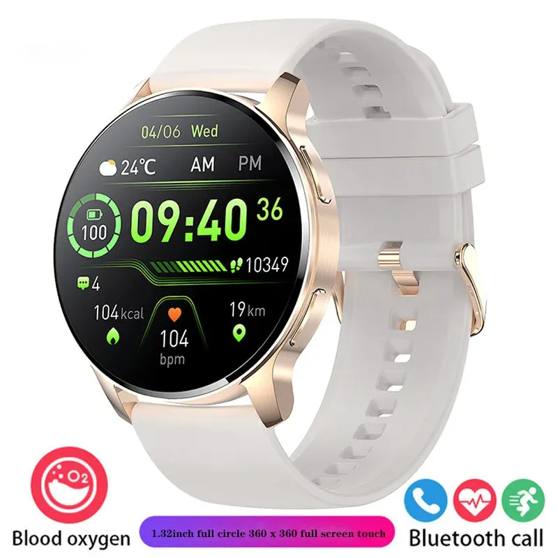 2024 Women's Bluetooth Smartwatch - Waterproof Tracker