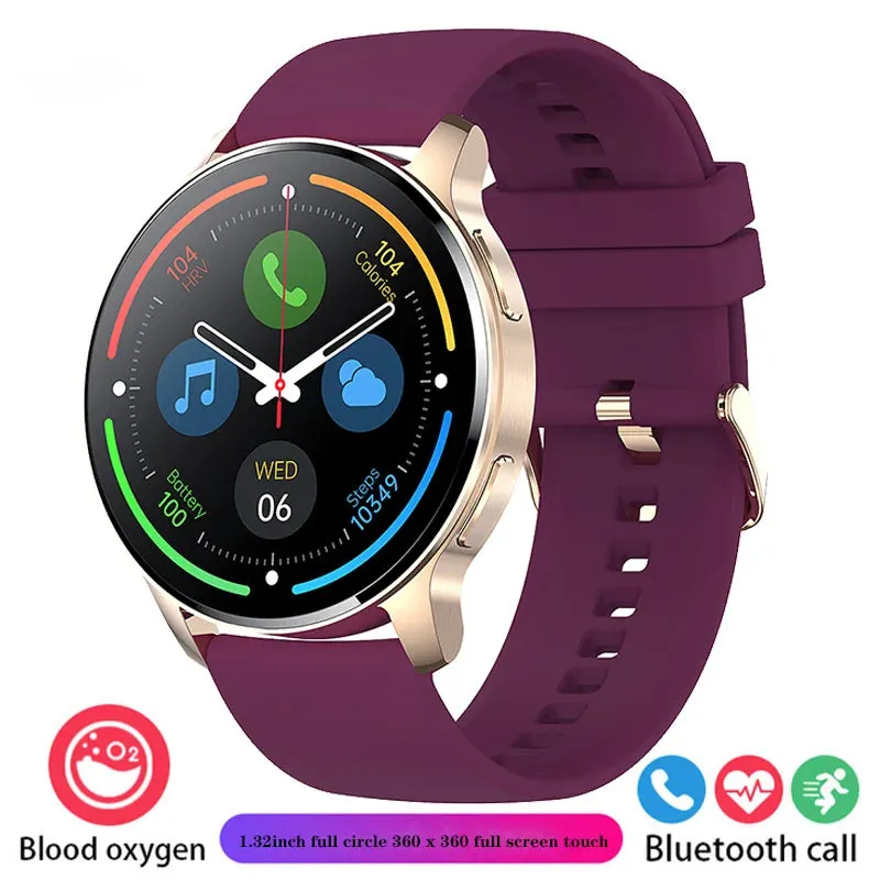 2024 Women's Bluetooth Smartwatch - Waterproof Tracker