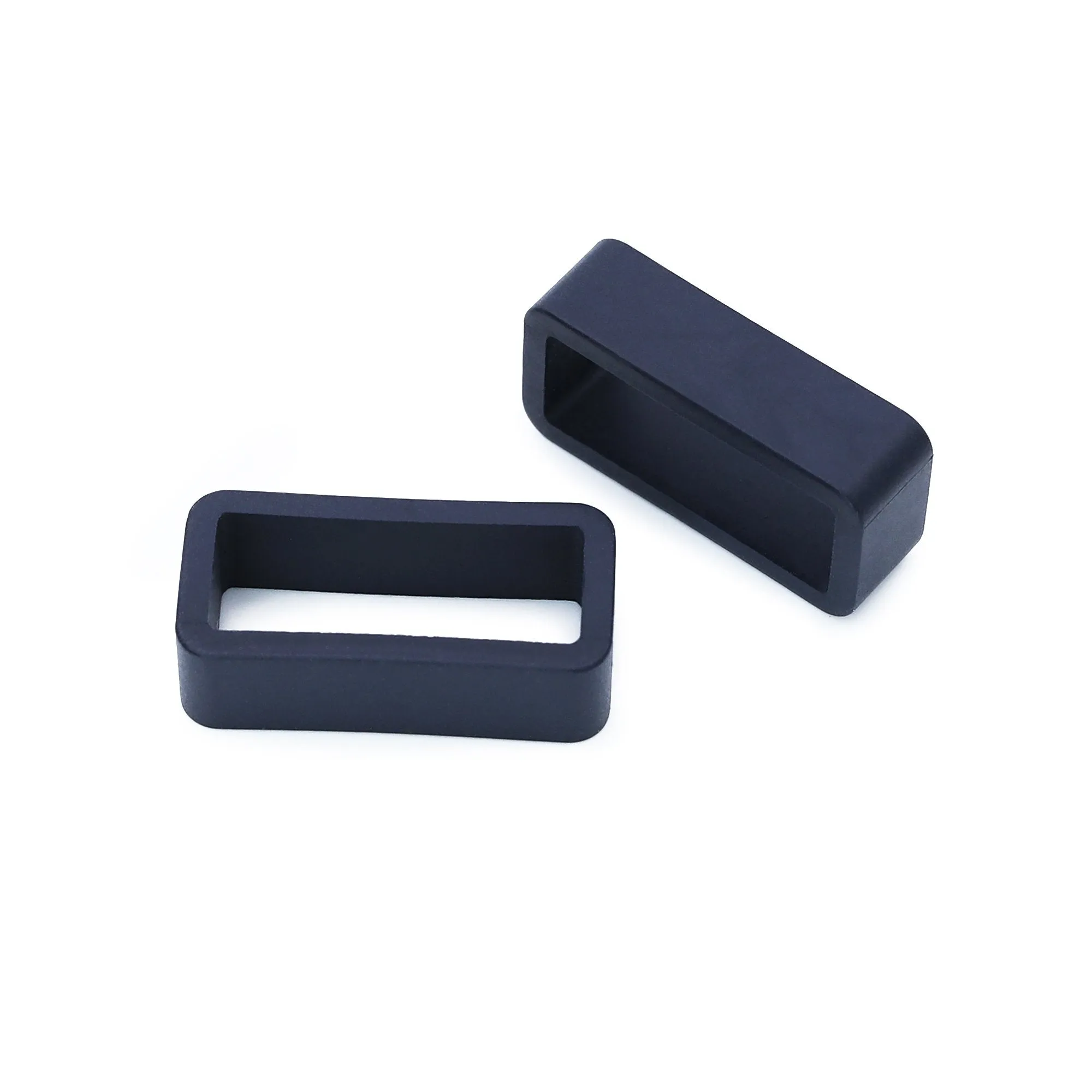22mm Crafter Blue - Straight Lug Navy Blue Rubber Watch Band