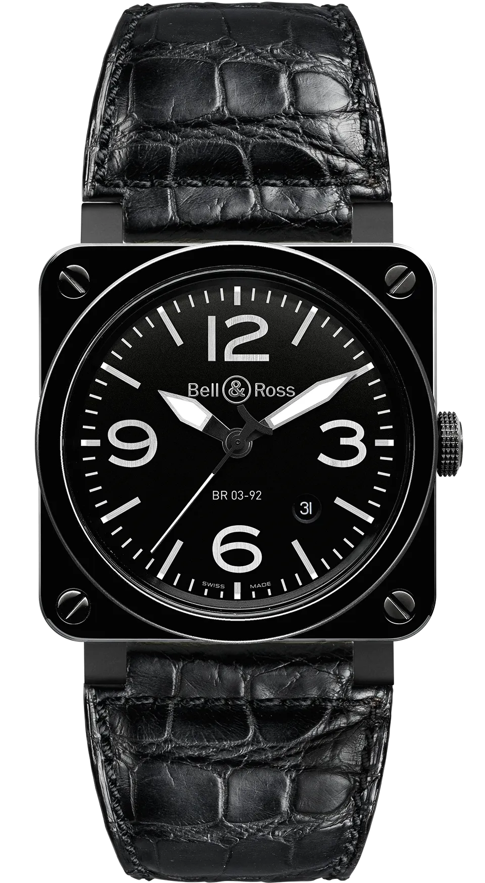 Bell & Ross Watch BR 03 92 Ceramic Black
