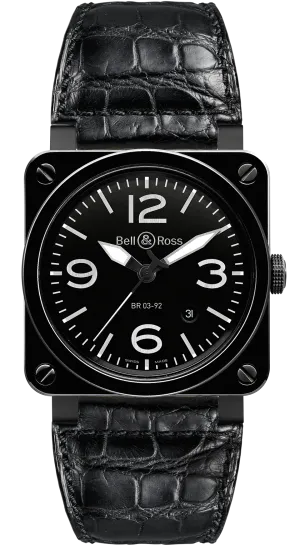 Bell & Ross Watch BR 03 92 Ceramic Black