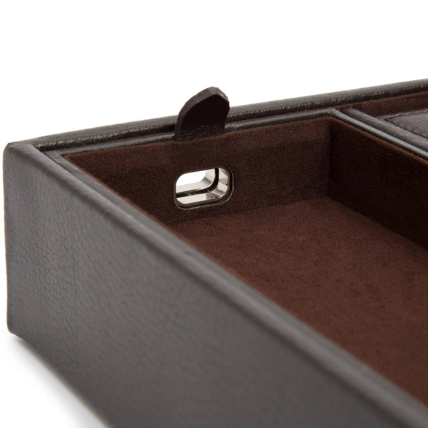 Blake Valet Tray With Cuff, Brown