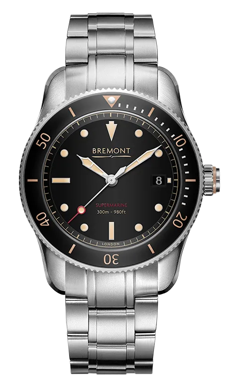 Bremont Supermarine S301 Black Bracelet