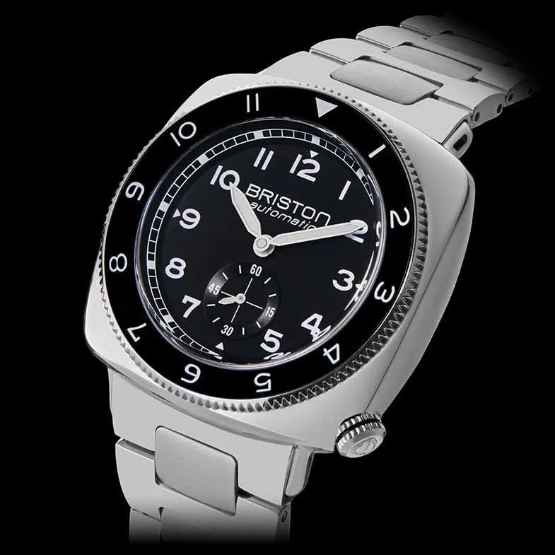 Briston Clubmaster Legend Automatic Small Second Black SS