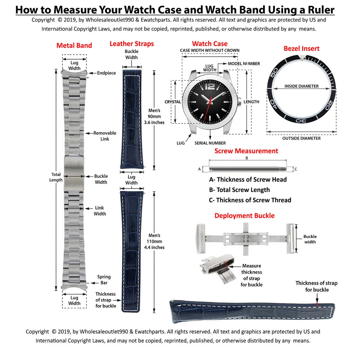 BRUSHED STAINLESS STEEL OYSTER WATCH BAND STRAP FOR ROLEX CURVED END SEL 20MM FL