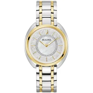 Bulova Duality Diamond Dial and Two-Tone Interchangeable Bracelet Watch Set | 34mm | 98X134