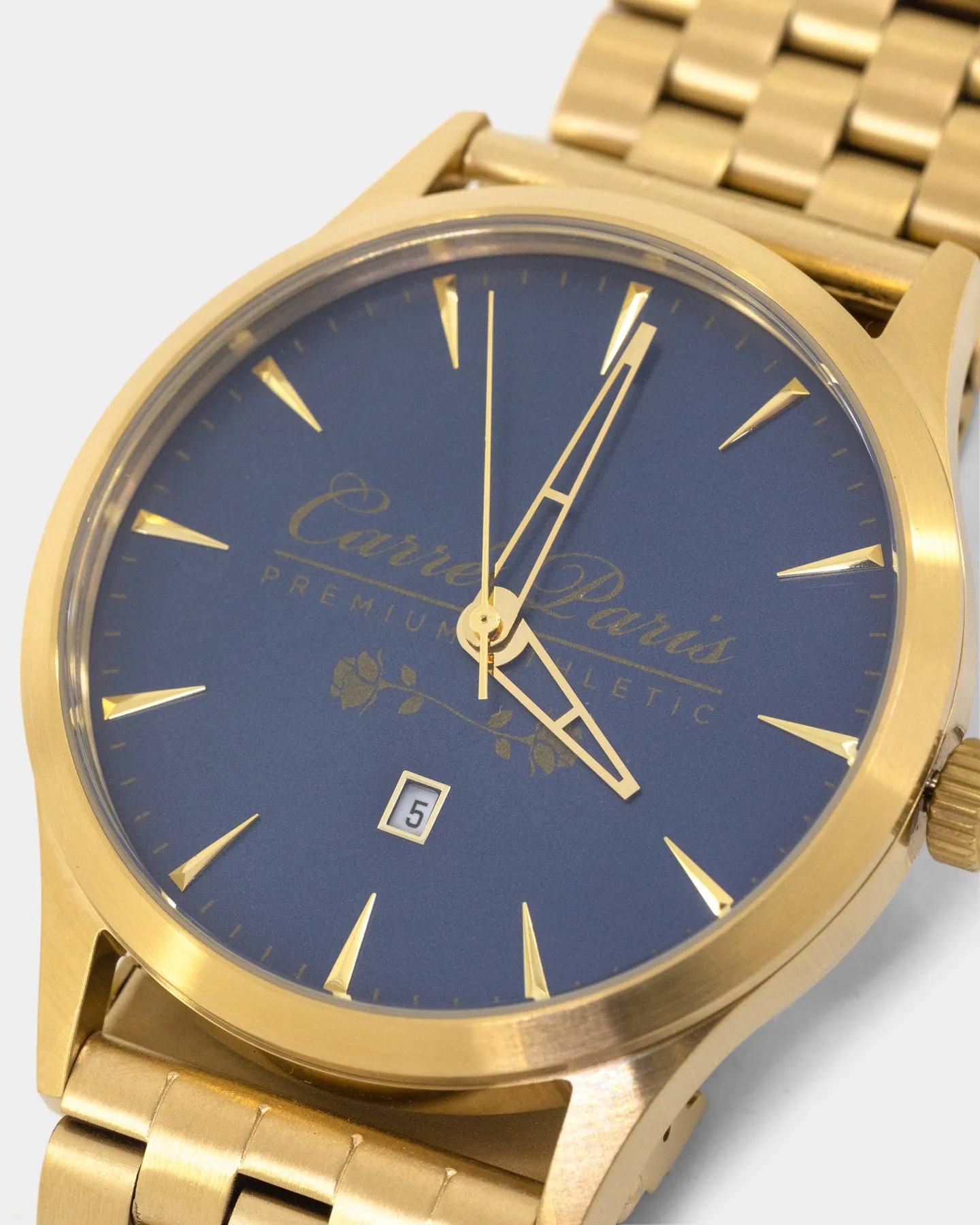 Carre Laurant Watch Gold/Navy