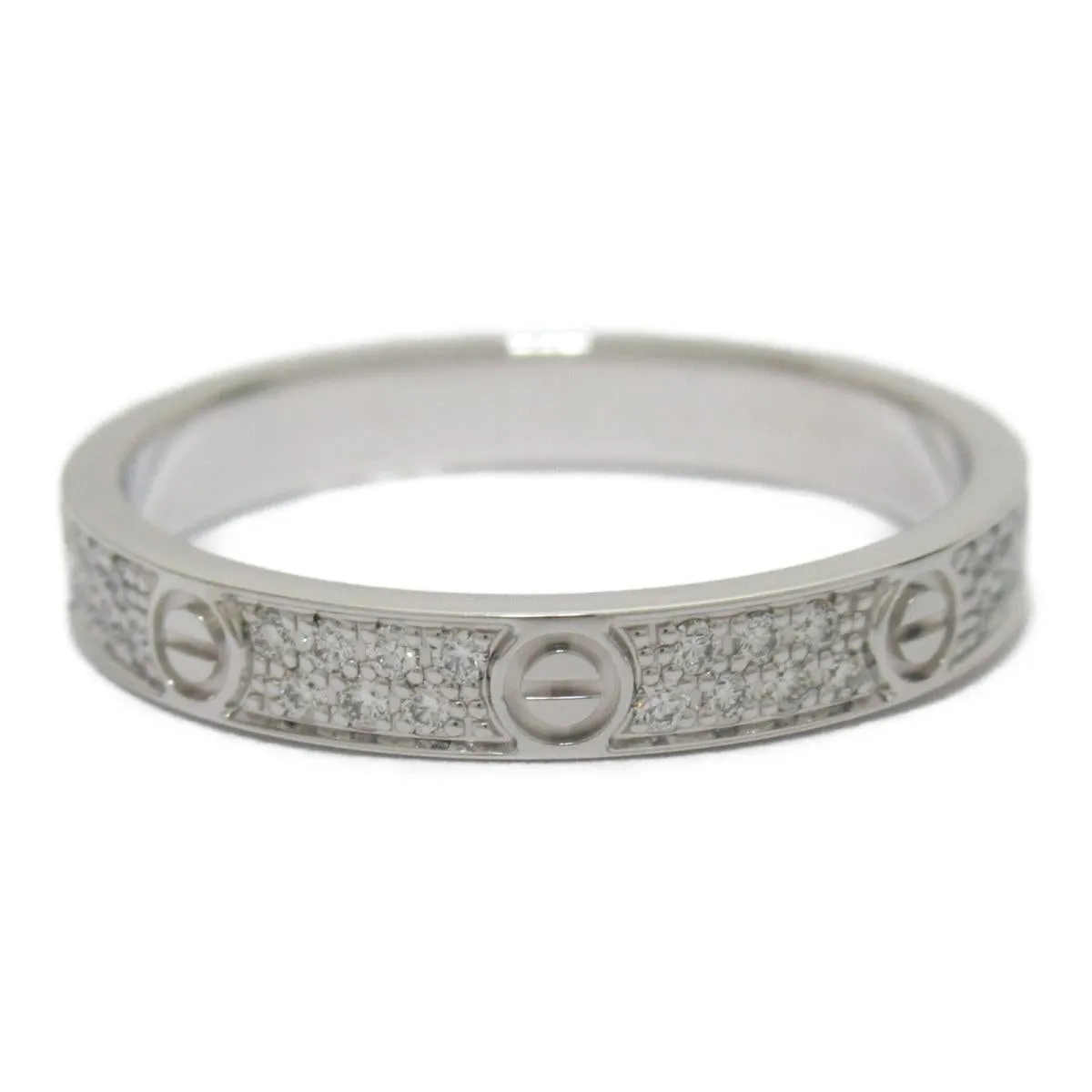 Cartier LOVE Diamond paved ring