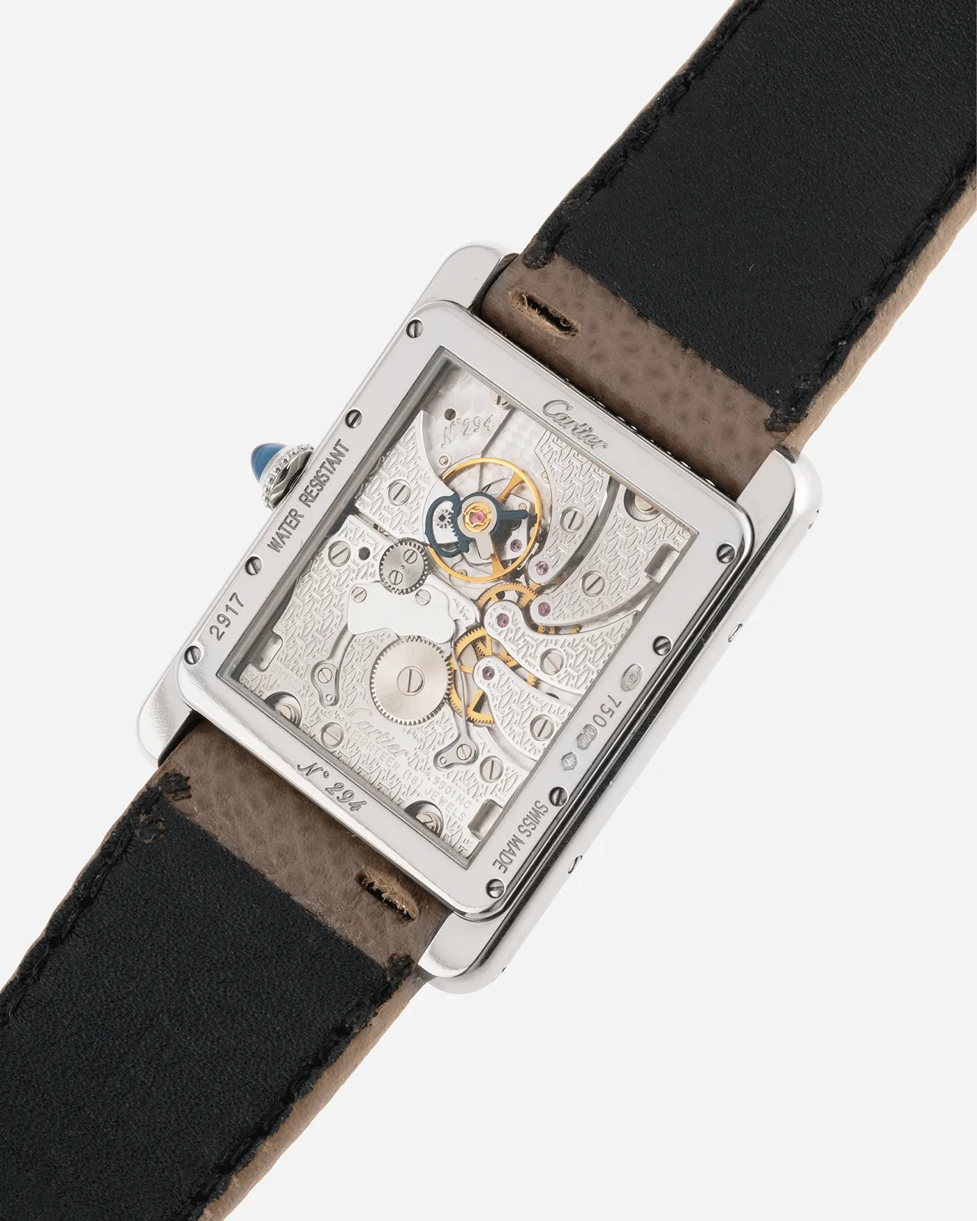 Cartier Tank CPCP Dual Time 2917