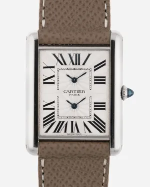 Cartier Tank CPCP Dual Time 2917