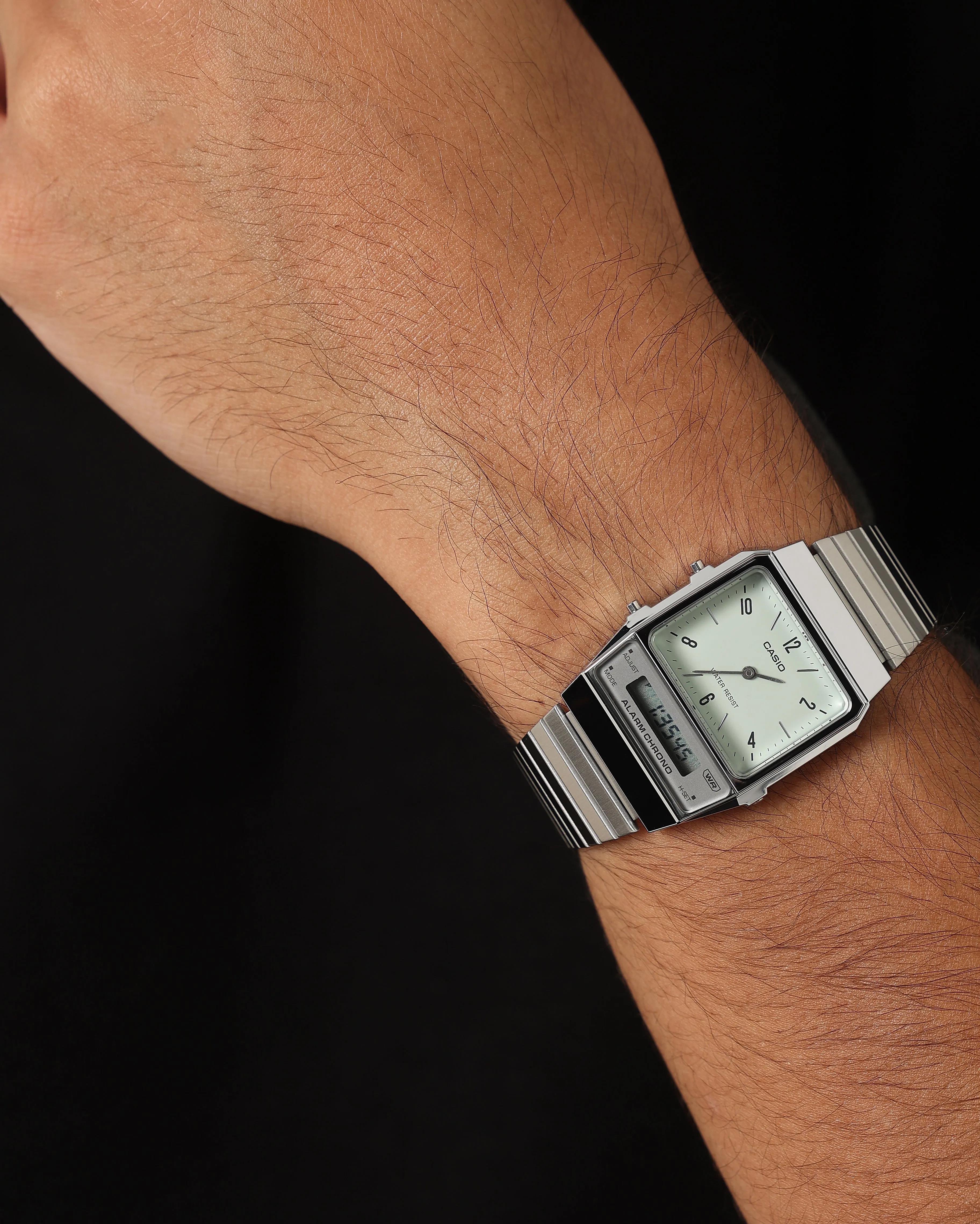 Casio AQ800E-3A Watch Silver