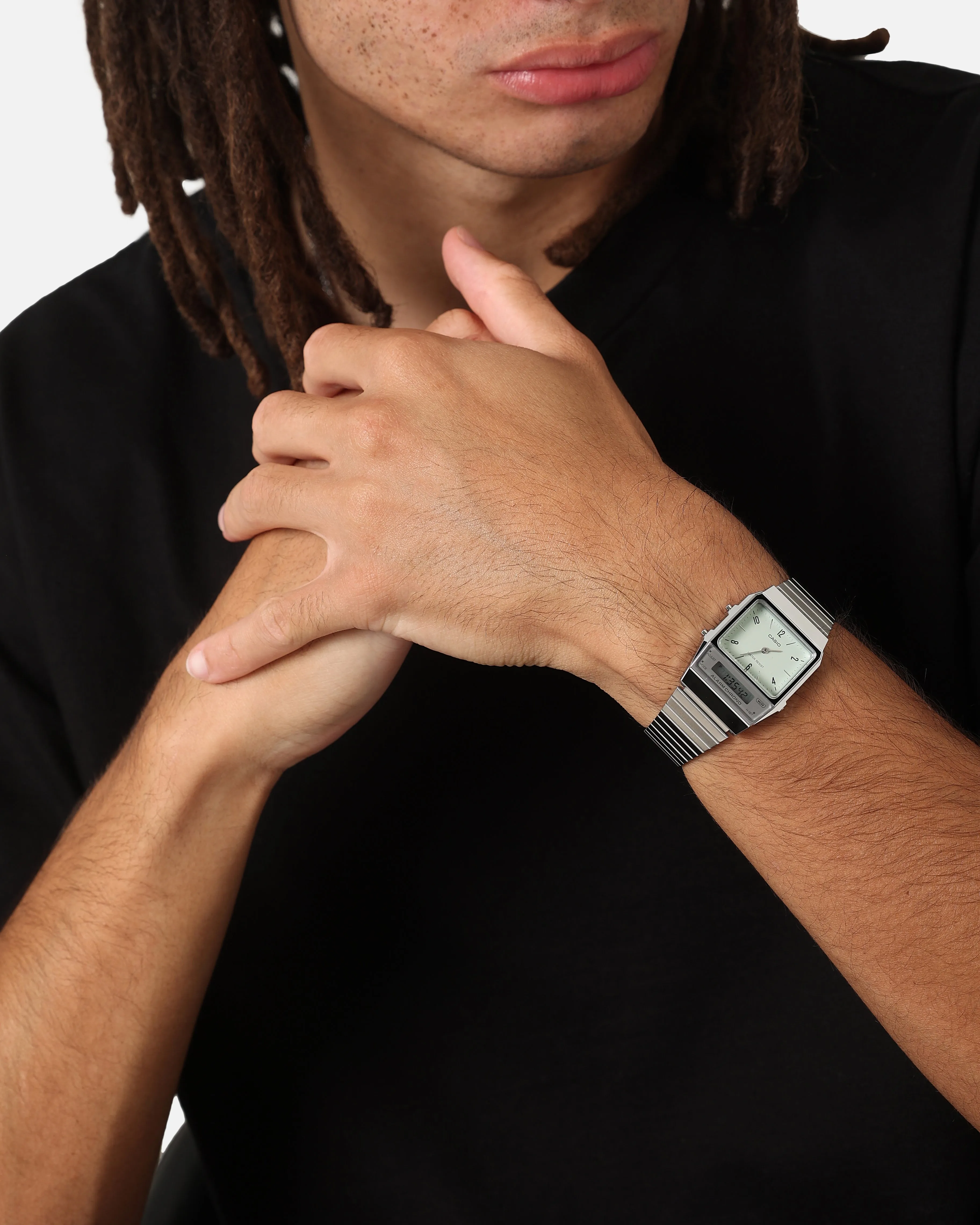 Casio AQ800E-3A Watch Silver