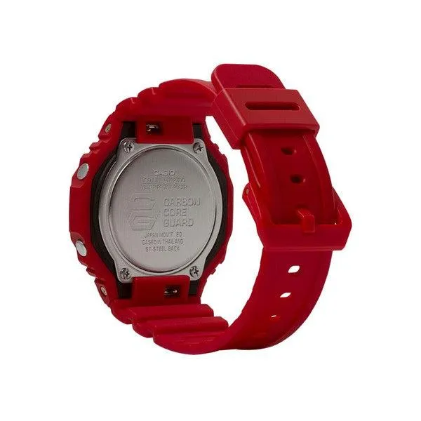 Casio G-Shock Analog-Digital Watch GA2100-4A Red