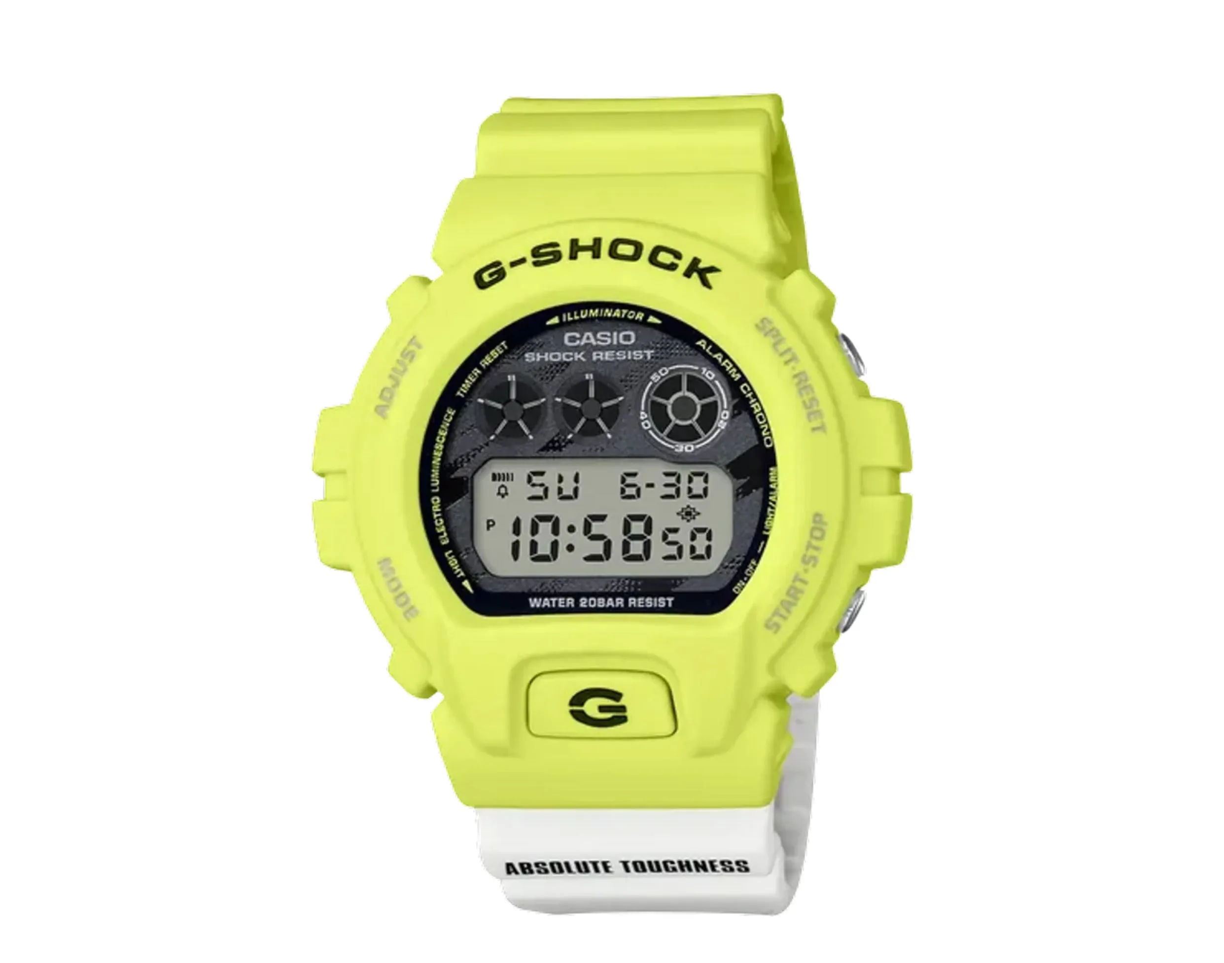 Casio G-Shock DW6900TGA Team G Digital Resin Watch