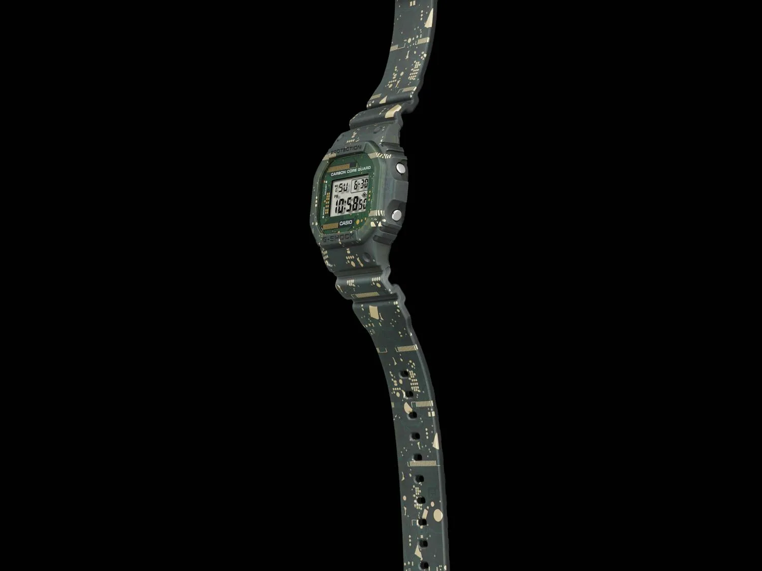CASIO G-Shock Resin Band 200-meter water resistance #DWE-5600CC-3DR