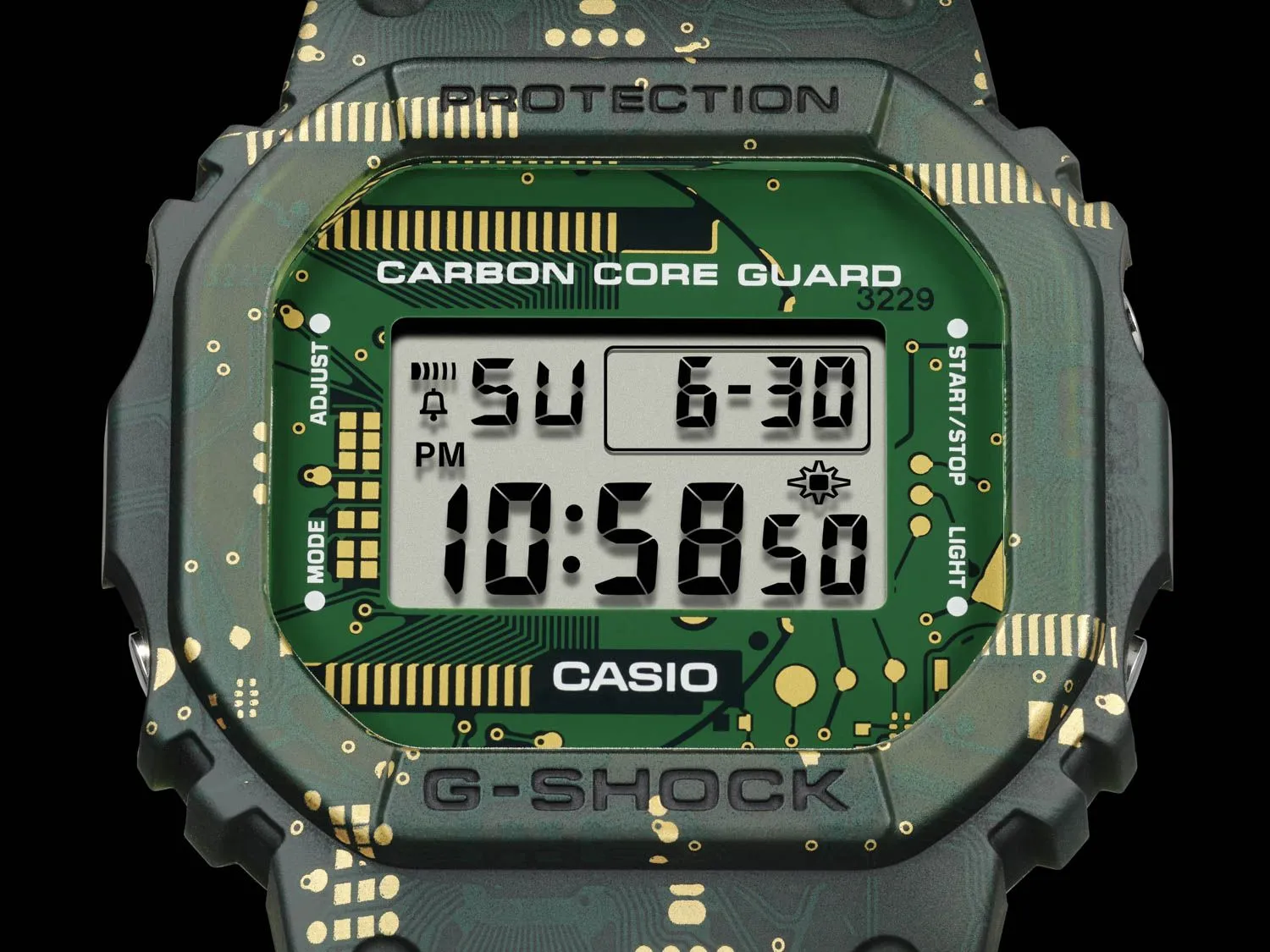 CASIO G-Shock Resin Band 200-meter water resistance #DWE-5600CC-3DR