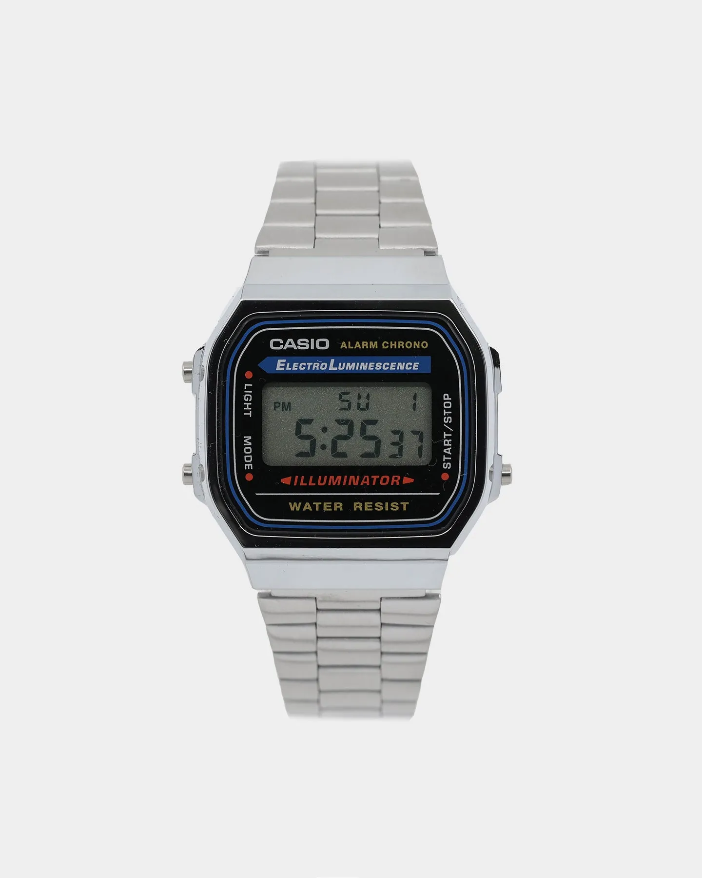Casio Gents Digital A168WA-1 Silver/Black