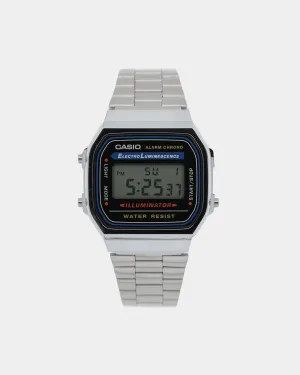 Casio Gents Digital A168WA-1 Silver/Black