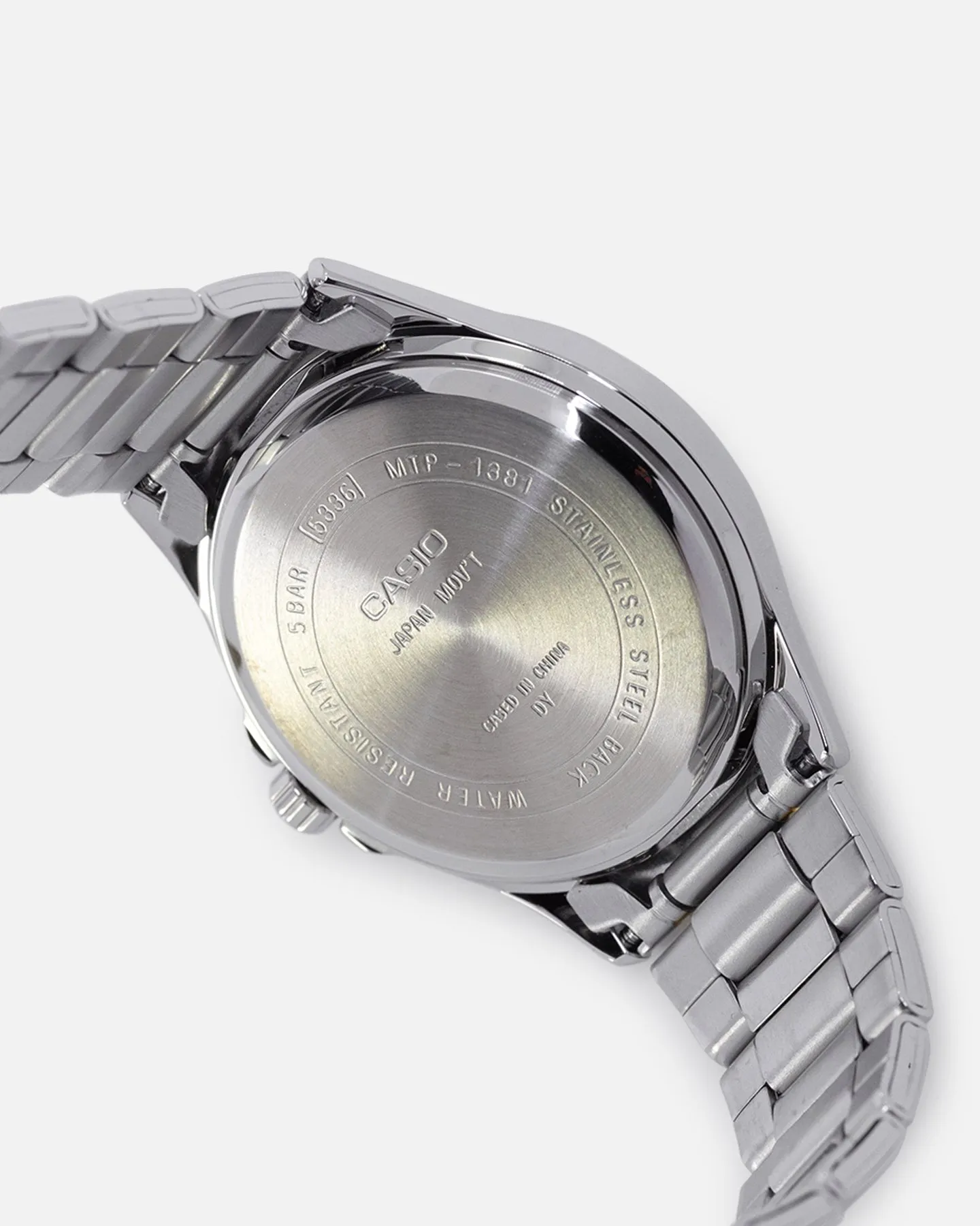 Casio MTP-1381G-1AVDF Watch Silver/Black/Gold