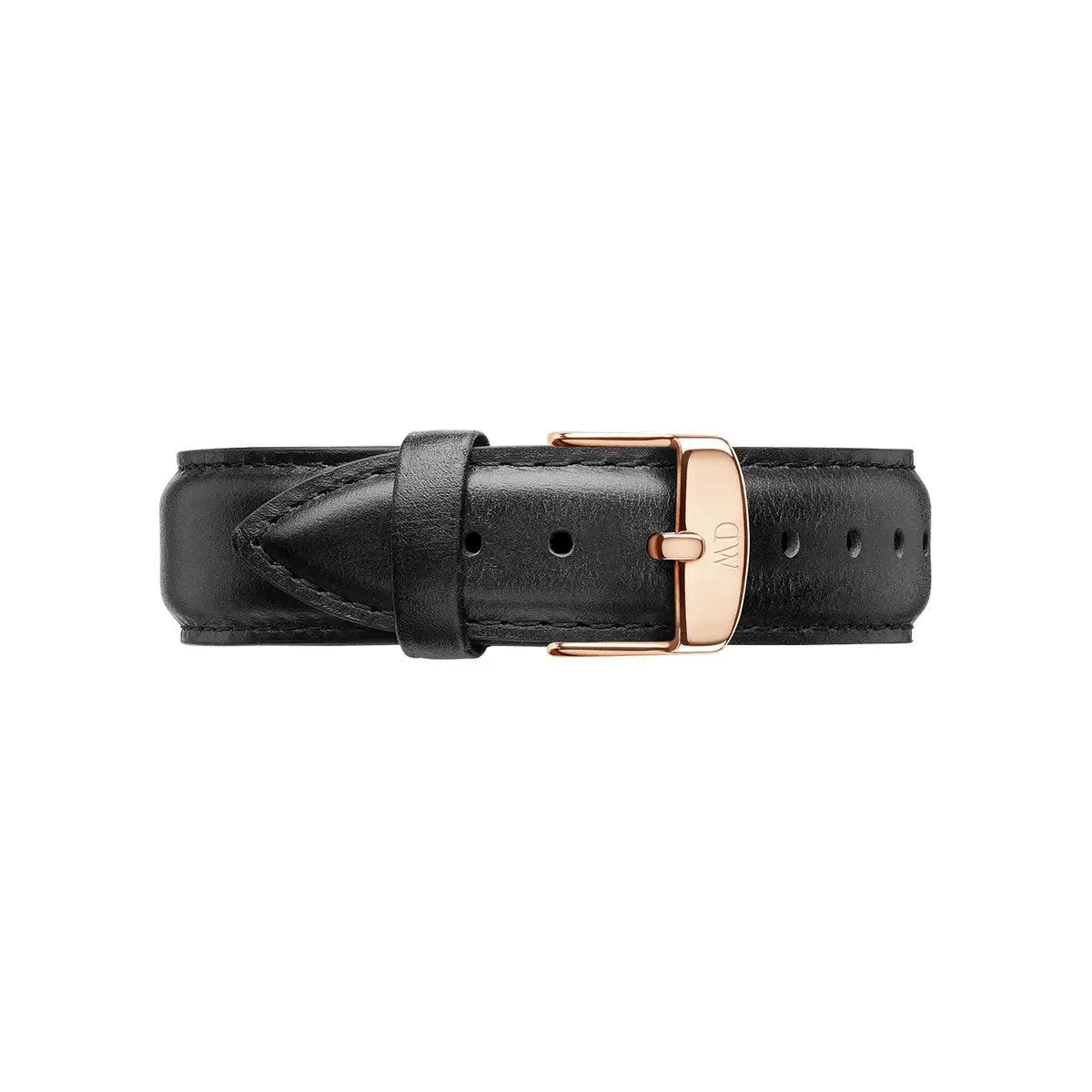 Classic 20mm Sheffield Black Leather Watch Strap