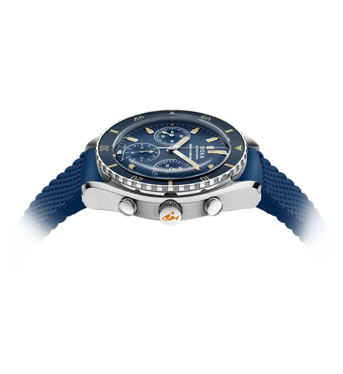 DOXA Sub 200 C-Graph Caribbean Rubber - 798.10.201.10