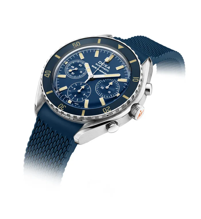 DOXA Sub 200 C-Graph Caribbean Rubber - 798.10.201.10