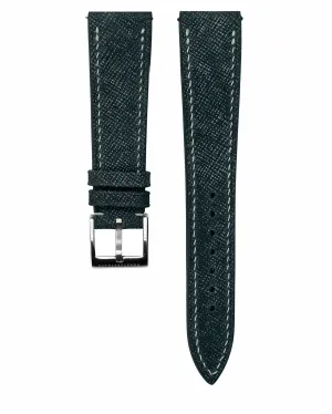 Fabric Leather Strap (Dark Denim)