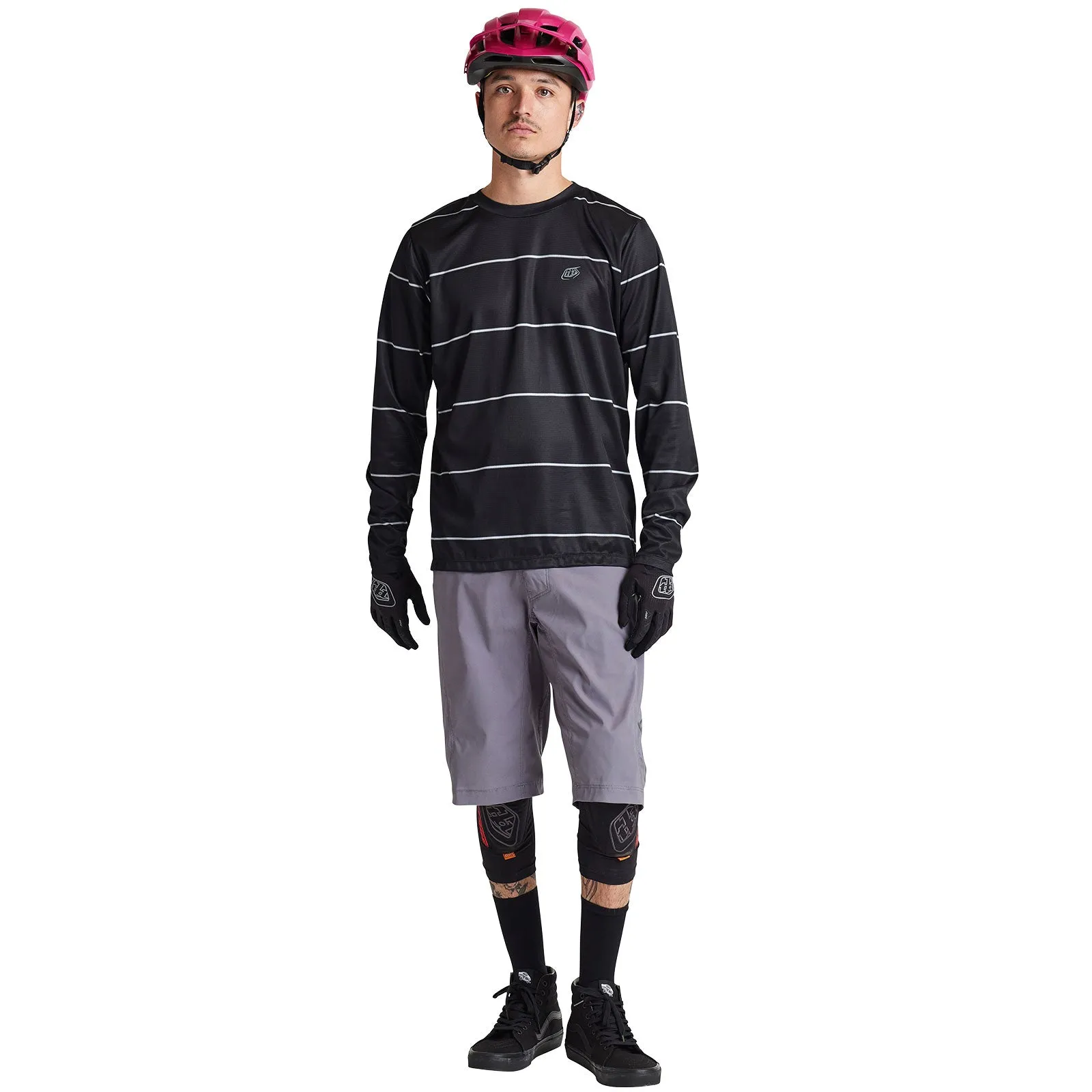 Flowline LS Jersey Revert Black