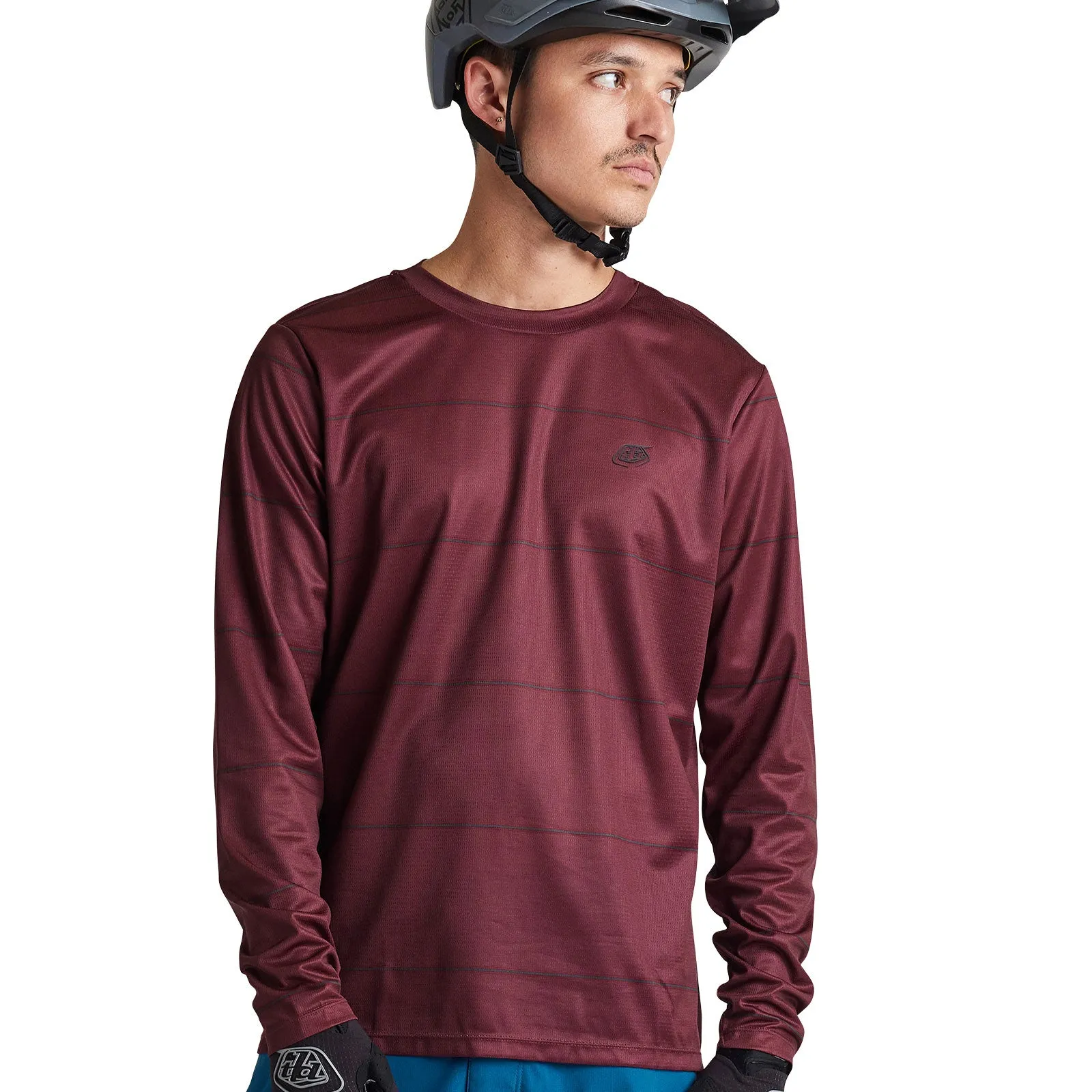 Flowline LS Jersey Revert Wine