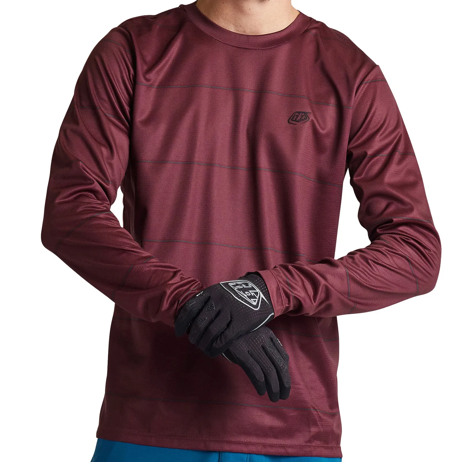 Flowline LS Jersey Revert Wine