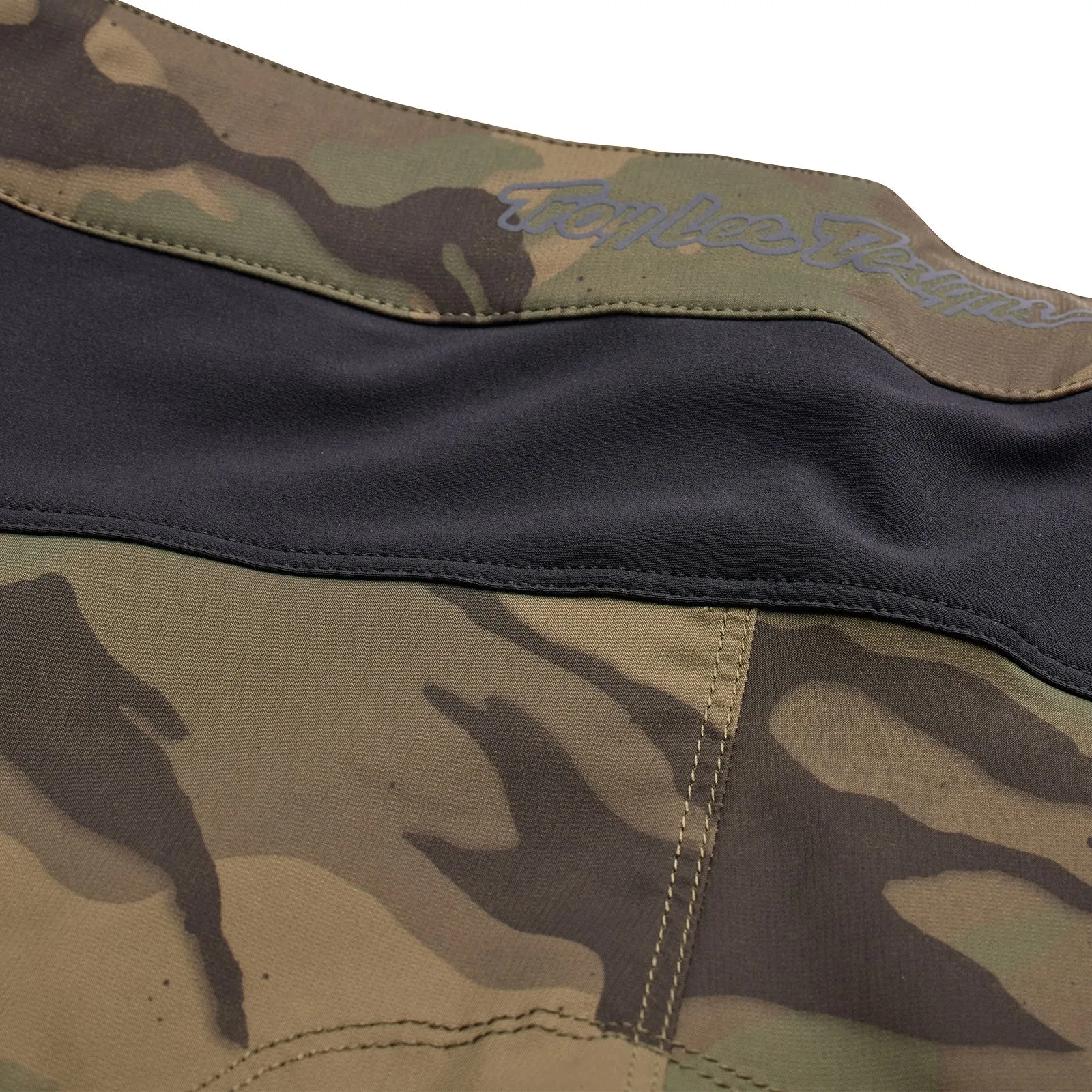 Flowline Short No Liner Spray Camo Army
