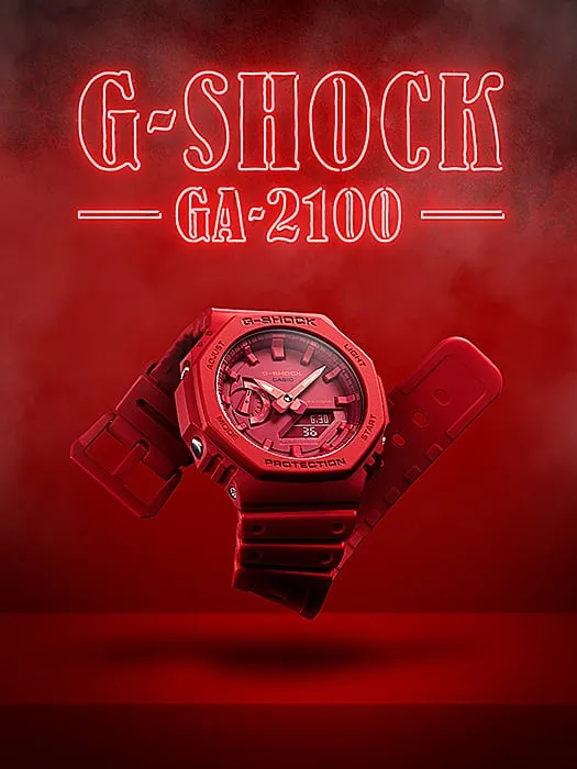 G-Shock Digital & Analogue Watch Casioak Series GA2100-4A / GA-2100-4A