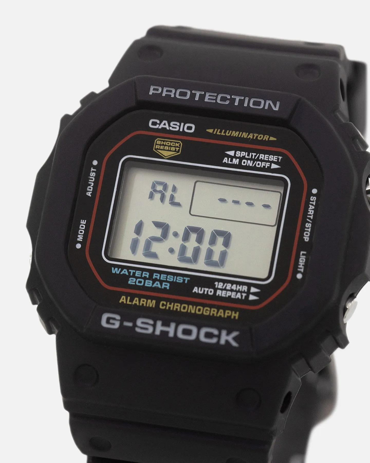 G Shock DW-5600RL-1DR Watch Black/Red