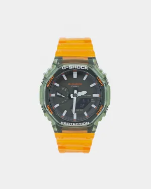 G SHOCK Men's Hidden Coast GA2100HC-4A Orange/Green