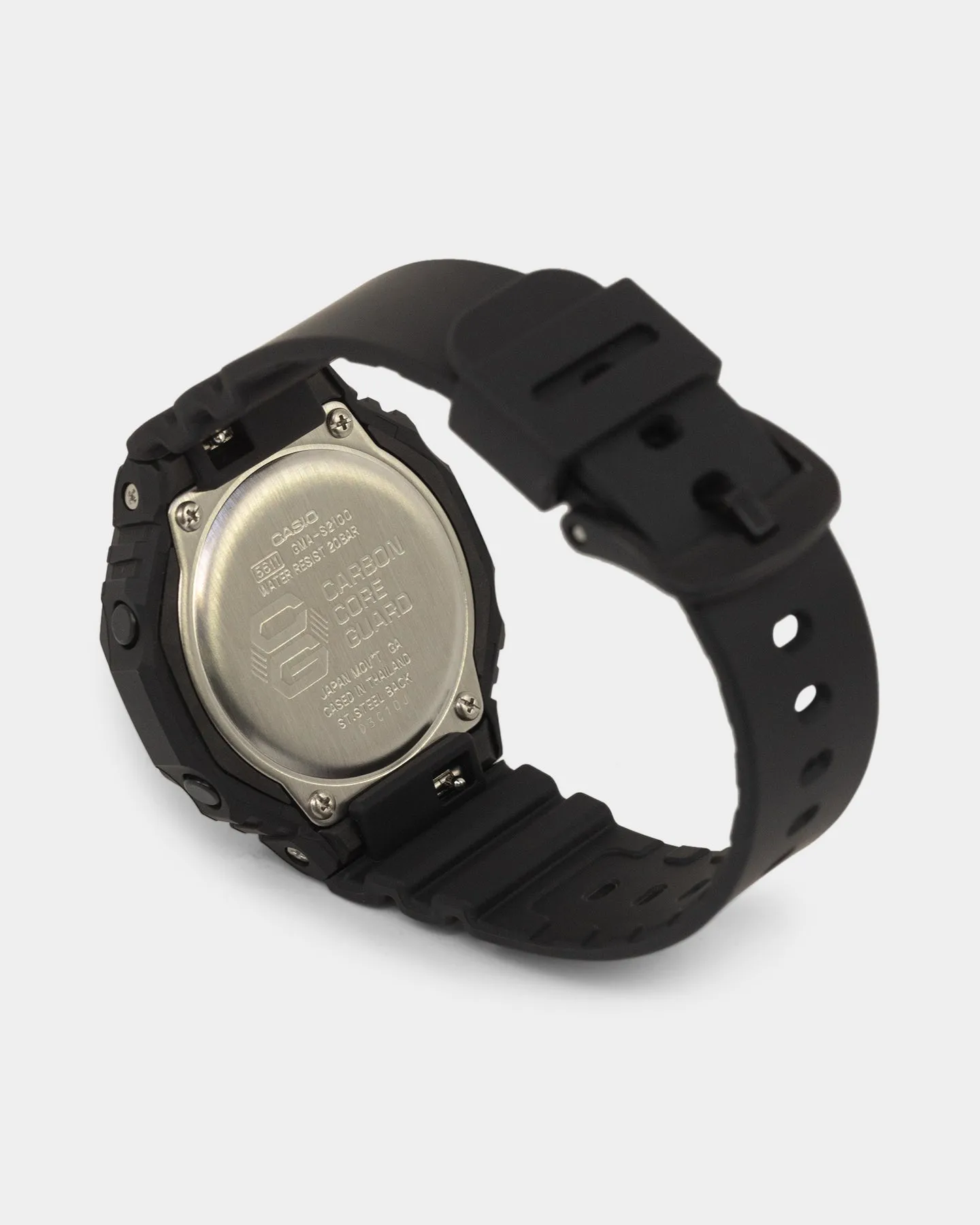 G SHOCK Women's GMAS2100-1A Black/Rose Gold