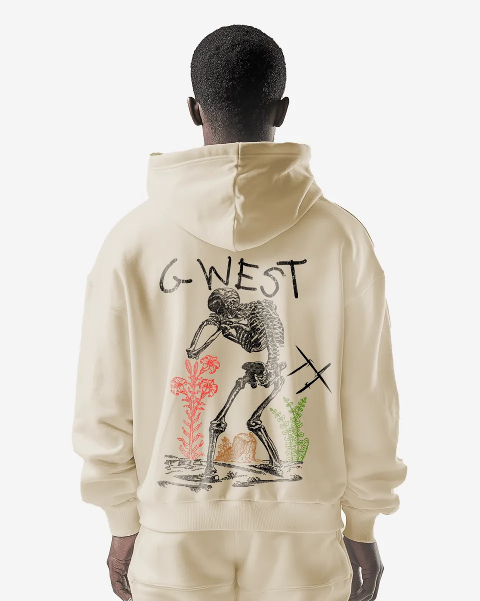 G West Sorrow Skeleton Heavy Premium Hoodie - 6 Colors