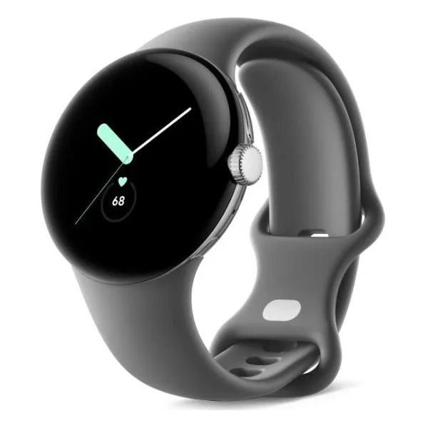 Google Pixel Watch, (Wi-Fi), silver/charcoal