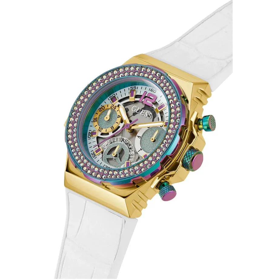 Guess Fusion Ladies White Watch GW0553L2