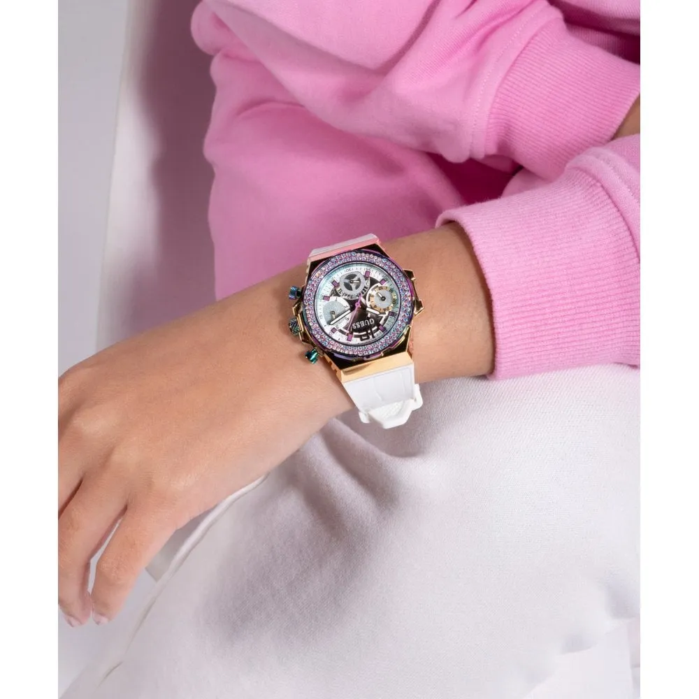 Guess Fusion Ladies White Watch GW0553L2