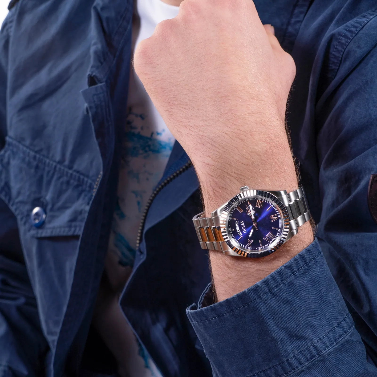 Guess GW0265G7 Men's Connoisseur Blue Watch