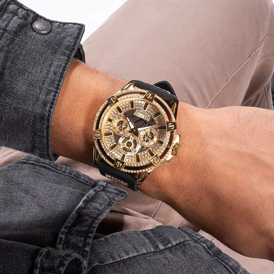 Guess King Men's Gold Watch GW0537G2